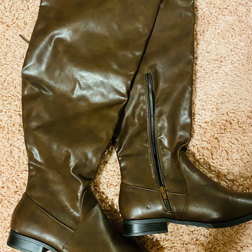 Knee-high boots